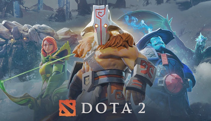 Illustrazione del gioco eSport DOTA 2